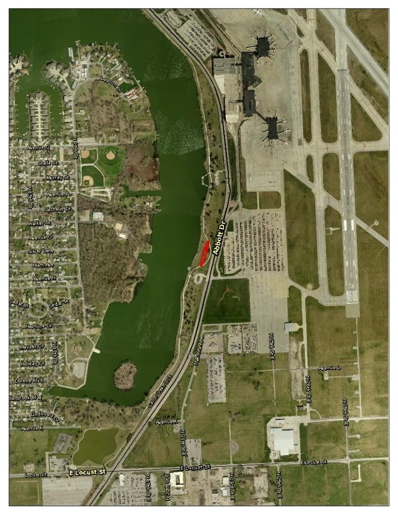 Levi Carter Park Location Map